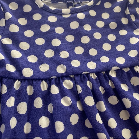 🍭3/$15 Wonder Nation Blue with White Polkadot Dress-18 months - Picture 3 of 14